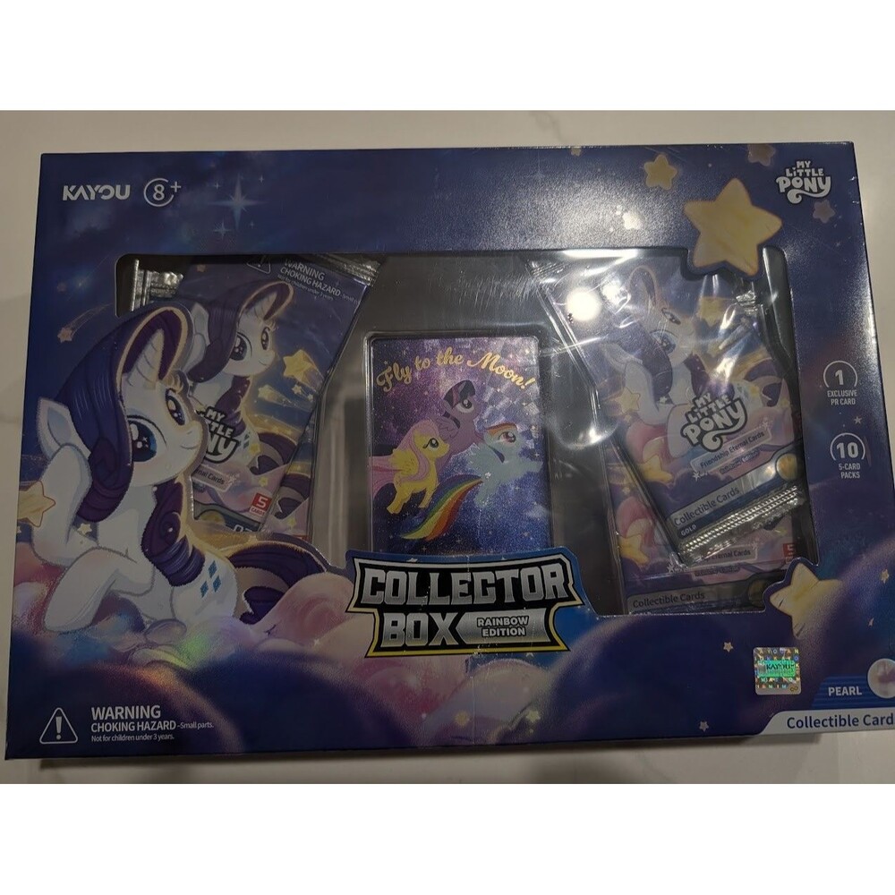 KAYOU My Little Pony Friendship Eternal Rainbow Edition Collector Box 10 Packs